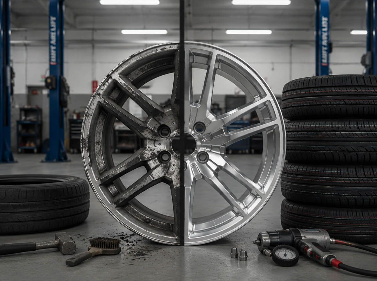 Alloy Wheel Repair vs Replacement in Dubai When to Fix a Rim